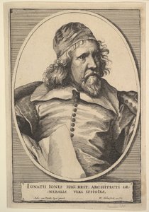 इनिगो जोन्स, 1655। द्वारा Wenceslaus Hollar
