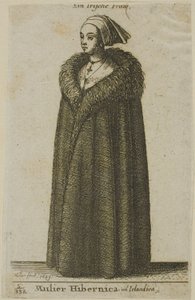 आयरिश महिला द्वारा Wenceslaus Hollar
