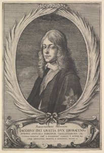जेम्स, ड्यूक ऑफ यॉर्क, 1651। द्वारा Wenceslaus Hollar