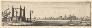 कम्पेन, 1642-44। द्वारा Wenceslaus Hollar