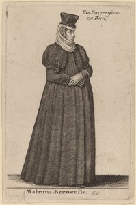 मैट्रोना बर्नीज़ द्वारा Wenceslaus Hollar