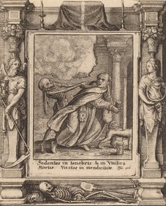 भिक्षु, 1651। द्वारा Wenceslaus Hollar