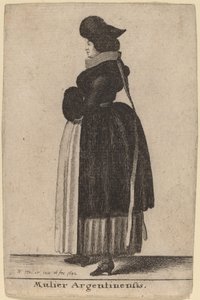 अर्जेंटीनी महिला द्वारा Wenceslaus Hollar