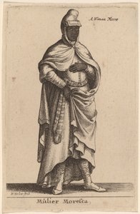 मुलियर मोरेस्का द्वारा Wenceslaus Hollar