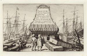 विभिन्न आकार और रूप की नाव द्वारा Wenceslaus Hollar