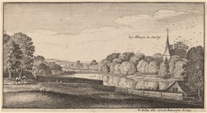 एल्बरी के पास द्वारा Wenceslaus Hollar