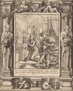 नन, 1651। द्वारा Wenceslaus Hollar