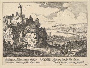 अक्टूबर, 1628-29। द्वारा Wenceslaus Hollar