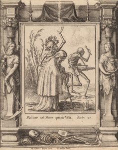 बूढ़ी औरत, 1651। द्वारा Wenceslaus Hollar