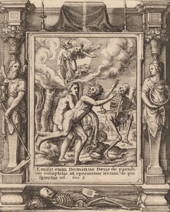 पैराडाइज लॉस्ट, 1651। द्वारा Wenceslaus Hollar