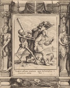 पेडलर, 1651। द्वारा Wenceslaus Hollar