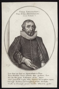 रेवरेंड अलेक्जेंडर हेंडरसन द्वारा Wenceslaus Hollar