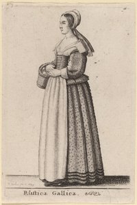 फ़्रेंच देहात द्वारा Wenceslaus Hollar