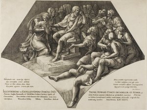 सेल्यूकस और उसका पुत्र द्वारा Wenceslaus Hollar