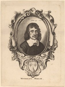आत्म चित्र द्वारा Wenceslaus Hollar
