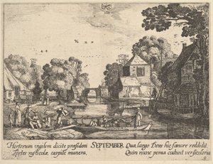 सितंबर, 1628-29। द्वारा Wenceslaus Hollar