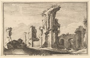 जेरूसलम के सेंट क्रोक्स, 1650। द्वारा Wenceslaus Hollar