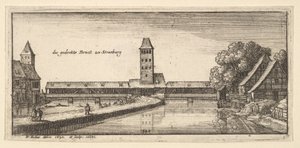 स्ट्रासबर्ग, 1665। द्वारा Wenceslaus Hollar