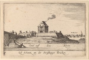 स्ट्रासबर्ग: टोल हाउस द्वारा Wenceslaus Hollar