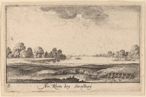 स्ट्रासबर्ग: टोल हाउस द्वारा Wenceslaus Hollar