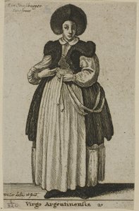 स्ट्रासबर्ग महिला द्वारा Wenceslaus Hollar