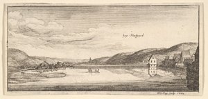 स्टटगार्ट: द लेक, 1663-65। द्वारा Wenceslaus Hollar