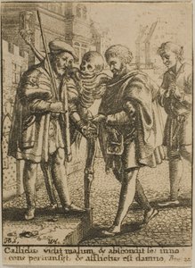 वकील और मौत द्वारा Wenceslaus Hollar