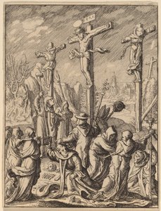 क्रूसीकरण द्वारा Wenceslaus Hollar