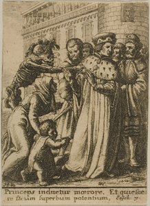 ड्यूक और मौत द्वारा Wenceslaus Hollar