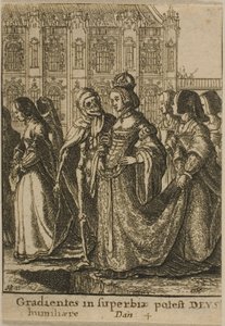 महारानी और मृत्यु द्वारा Wenceslaus Hollar