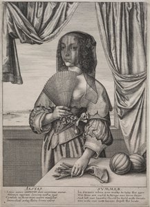 द फोर सीजन्स: समर, 1641। द्वारा Wenceslaus Hollar