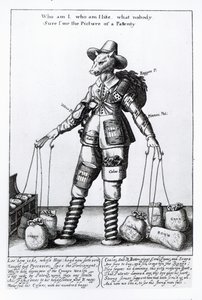 &39;द पिक्चर ऑफ़ पैटरेंट&39;, c.1641-50 द्वारा Wenceslaus Hollar
