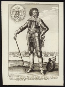 वार्विक का सही माननीय रॉबर्ट अर्ल द्वारा Wenceslaus Hollar