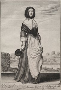 सीज़न: शरद ऋतु, 1643-1644। द्वारा Wenceslaus Hollar