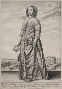 सीज़न: स्प्रिंग, 1643-1644। द्वारा Wenceslaus Hollar