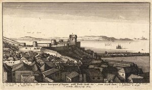टंगेर का निचला भीतरी भाग द्वारा Wenceslaus Hollar