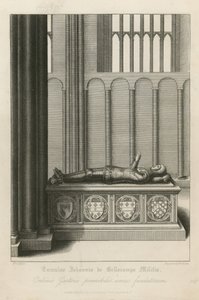 जॉन बेउचम्प का मकबरा द्वारा Wenceslaus Hollar