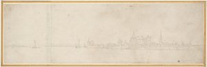 ओरसोय का दृश्य द्वारा Wenceslaus Hollar