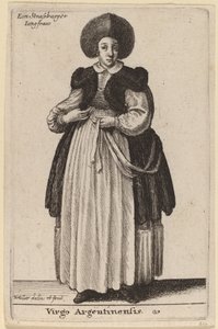 अर्जेंटीनी कुंवारी द्वारा Wenceslaus Hollar