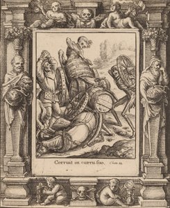 वैगनर, 1651। द्वारा Wenceslaus Hollar