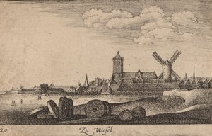 वेसल, 1635। द्वारा Wenceslaus Hollar