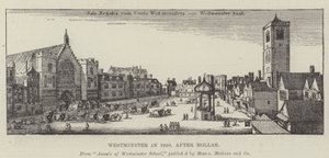 1650 में वेस्टमिंस्टर द्वारा Wenceslaus Hollar