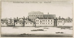नदी से व्हाइटहॉल द्वारा Wenceslaus Hollar