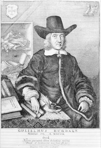 विलियम डगडेल, 1656 द्वारा Wenceslaus Hollar