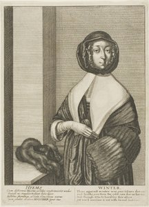 सर्दी द्वारा Wenceslaus Hollar