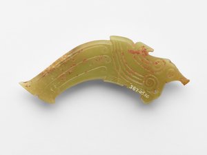 एक पक्षी के रूप में लटकन, c.1050-c.950 ईसा पूर्व द्वारा पश्चिमी झोउ राजवंश चीनी स्कूल
