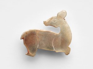 एक हरिण के रूप में लटकन, c.1050-c.850 ई.पू.
