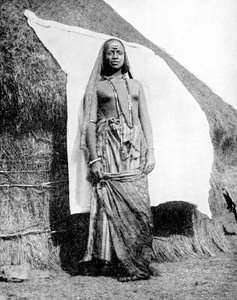 एक एबिसिनियन इथियोपियाई महिला, 1936।