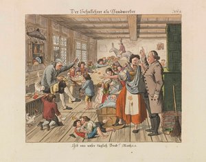 शिल्पकार के रूप में स्कूली शिक्षक, 1825। द्वारा वीसनेर
