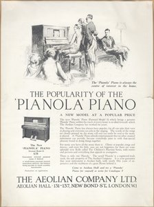 वातज कंपनी Pianolas, 1920 के दशक